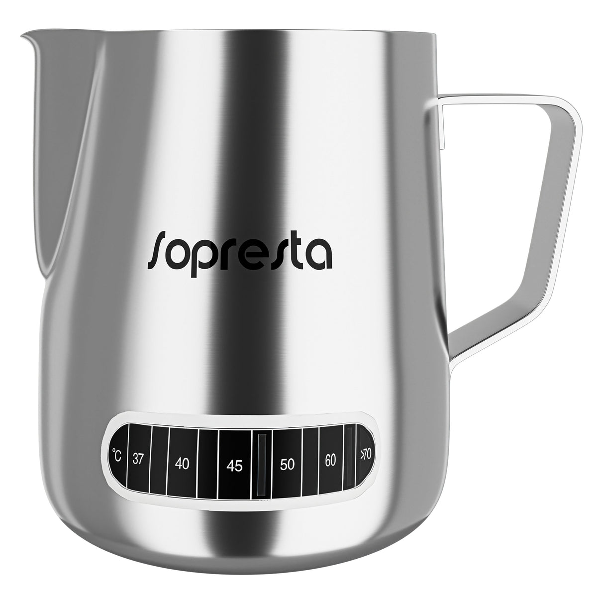 Sopresta Mælkekande med temperatur måler (600ml)