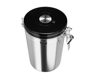 Sopresta Kaffe Beholder i Stål med Ventil