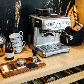 Sopresta Premium Tampermåtte Stor i Valnød & Birk