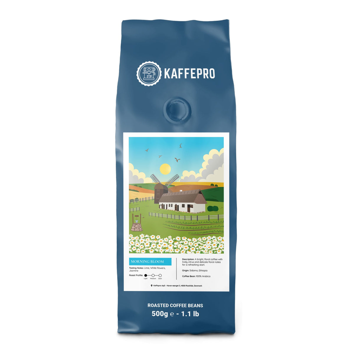 Kaffepro Morning Bloom - 500g Kaffebønner