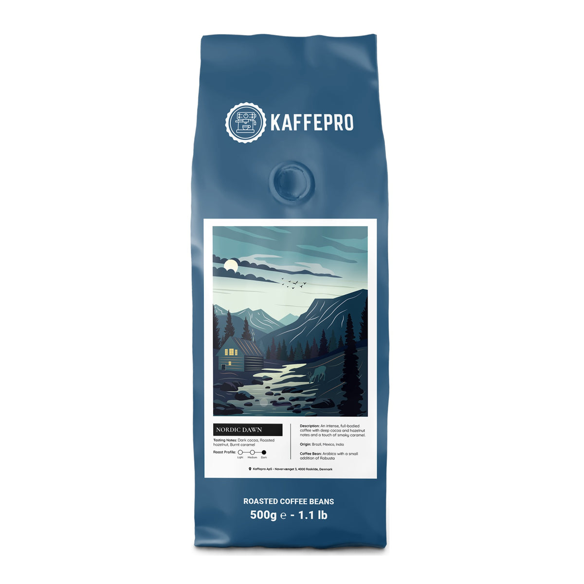 Kaffepro Nordic Dawn - 500g Kaffebønner