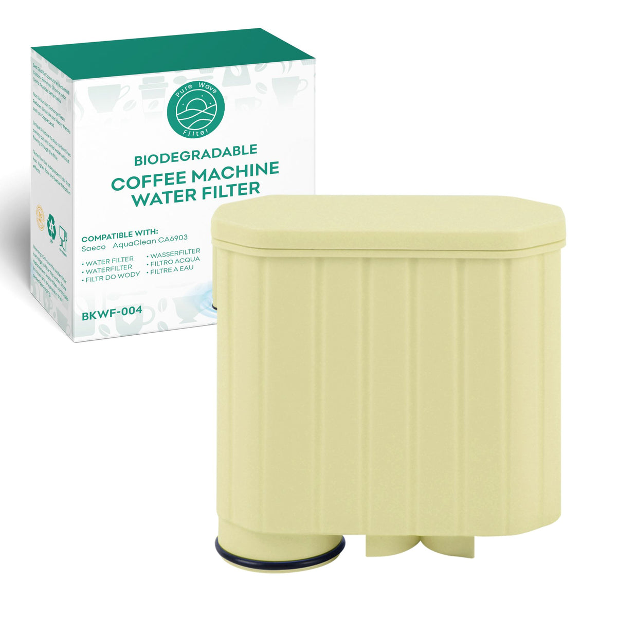 Bionedbrydeligt Vandfilter Kompatibel med Philips / Saeco - AquaClean - Pure Wave BKWF-004