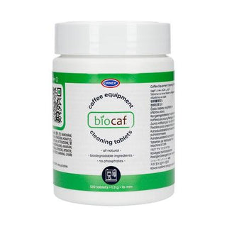 Urnex Biocaf - Fosfatfrie Rengørings Tabs - 120 Stk. - Rengøringsmiddel