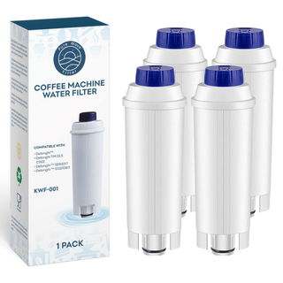 Vandfilter Kompatibelt Med Delonghi - Pure Wave Kwf-001 - 4 Stk. - Filters