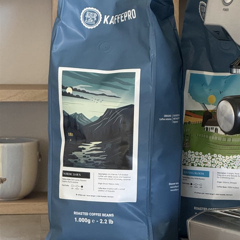 Poser med Kaffepro Signature-kaffe