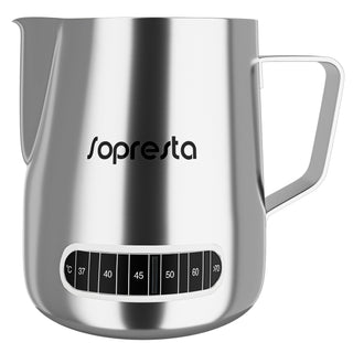 Sopresta Mælkekande med temperatur måler (600ml)