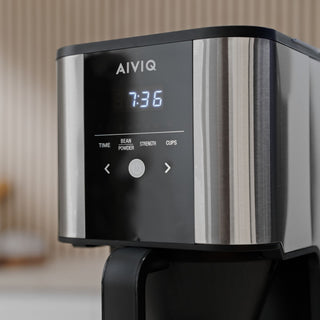 AIVIQ Grind 'N Brew Inspire - Automatisk Filter Kaffemaskine med Kværn - AGC-321