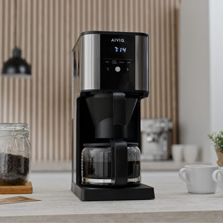 AIVIQ Grind 'N Brew Inspire - Automatisk Filter Kaffemaskine med Kværn - AGC-321