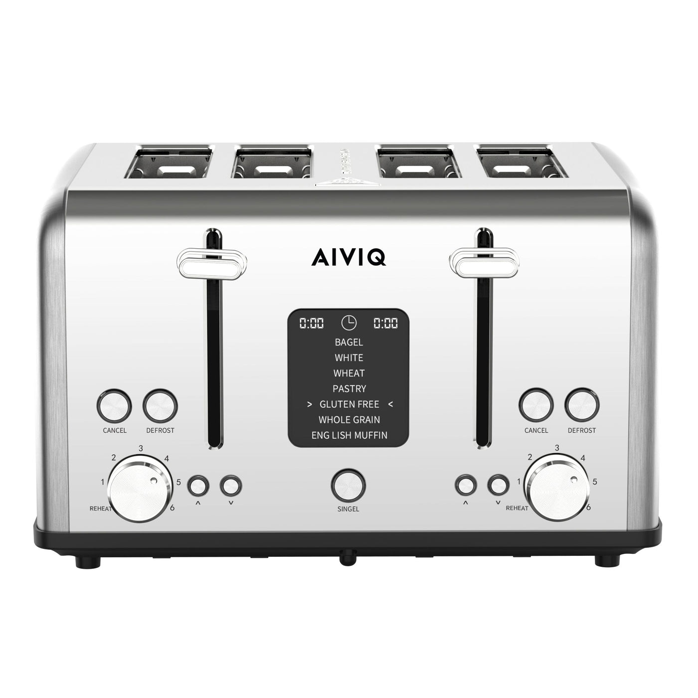 AIVIQ SmartToast Pro 4S Brødrister 4 Skiver - ABT-421