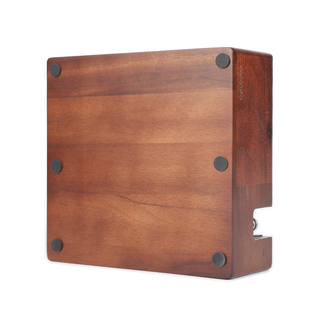 Sopresta Premium Tamperstation med Knockbox – Valnød