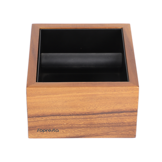 Sopresta Premium Knock box i Valnød