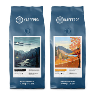 Kaffepro Signature Smagspakke - 1kg Nordic Dusk & 1kg Golden Harvest