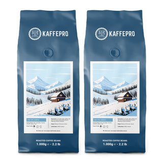 Kaffepro Arctic Shine - Kaffepakke: 2 x 1kg Kaffebønner