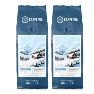 Kaffepro Arctic Shine - Kaffepakke: 2 x 500g Kaffebønner