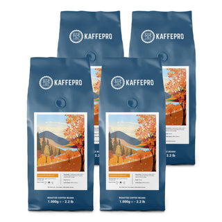 Kaffepro Golden Harvest - Kaffepakke: 4 x 1kg Kaffebønner