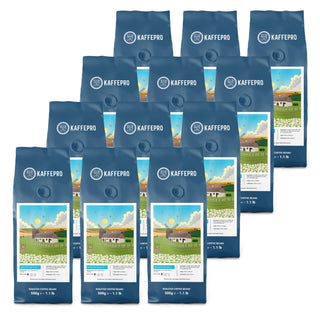 Kaffepro Morning Bloom - Kaffepakke: 12 x 500g Kaffebønner
