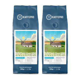 Kaffepro Morning Bloom - Kaffepakke: 2 x 500g Kaffebønner