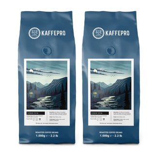 Kaffepro Nordic Dusk - Kaffepakke: 2 x 1kg Kaffebønner