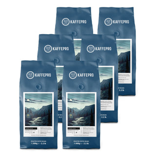Kaffepro Nordic Dusk - Kaffepakke: 6 x 1kg Kaffebønner