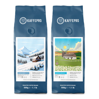 Kaffepro Signature Smagspakke - 500g Morning Bloom & 500g Arctic Shine
