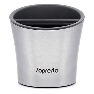 Sopresta Premium Knock box i Stål