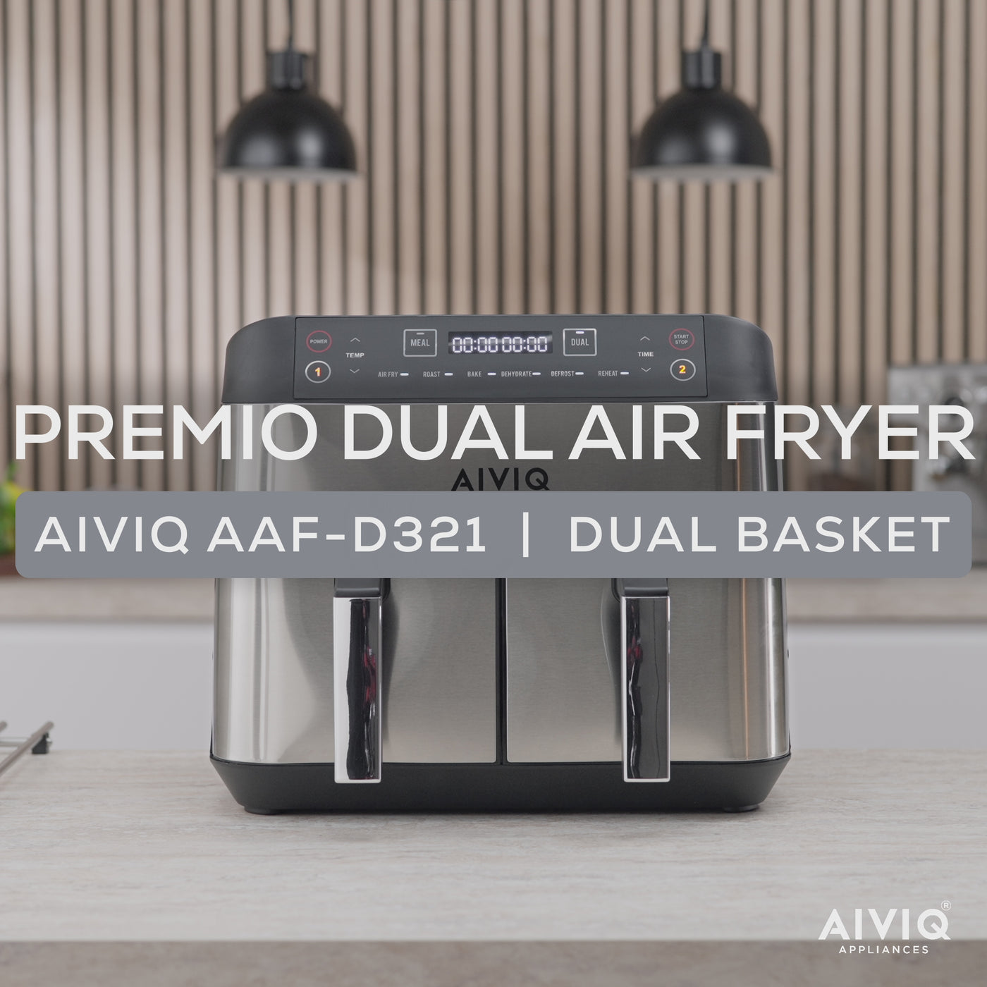 AIVIQ Premio Dual Air Fryer - AAF-D321