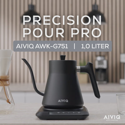 AIVIQ Precision Pour Pro 1.0L Gooseneck Elkedel - AWK-G751