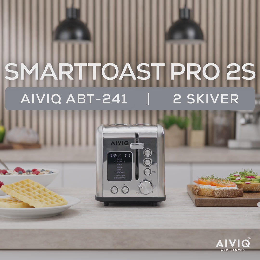 AIVIQ SmartToast Pro 2S Brødrister 2 Skiver - ABT-241
