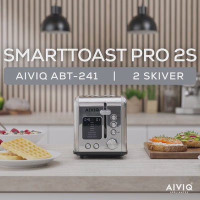 AIVIQ SmartToast Pro 2S Brødrister 2 Skiver - ABT-241