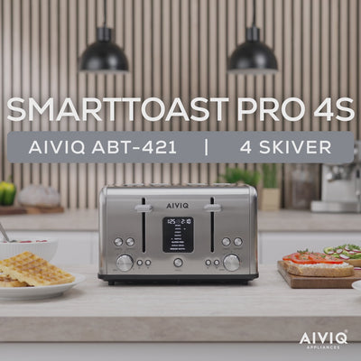 AIVIQ SmartToast Pro 4S Brødrister 4 Skiver - ABT-421