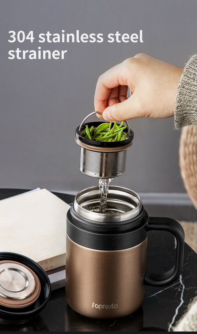 Sopresta Premium Kaffe & Te Termokop til rejse