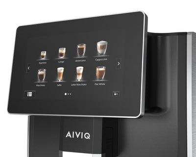 Dashboard på AIVIQ Intelligent Automatisk Espresso Maskine - AEM-101S