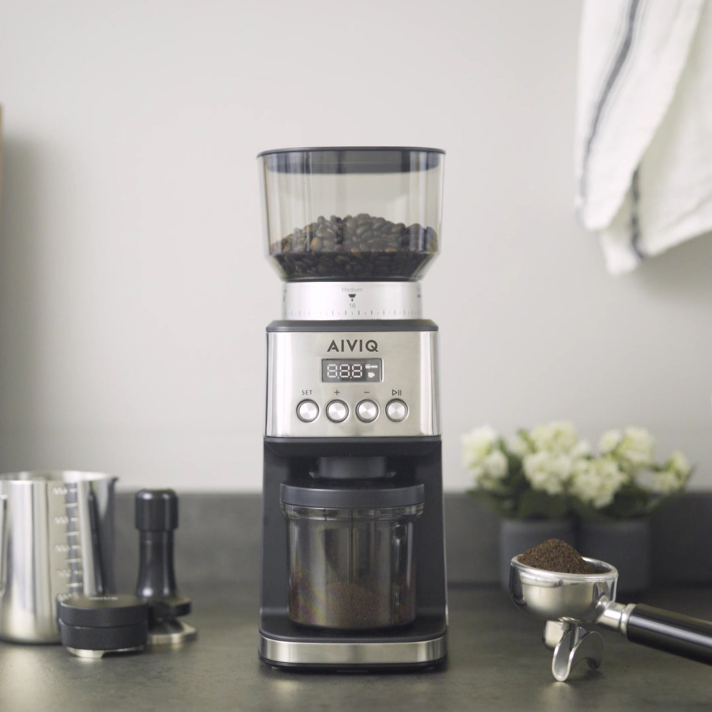 AIVIQ Inspire Pro AKG-501 - Elektrisk Kaffekværn