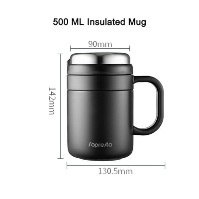 Sopresta Premium Kaffe & Te Termokop til rejse