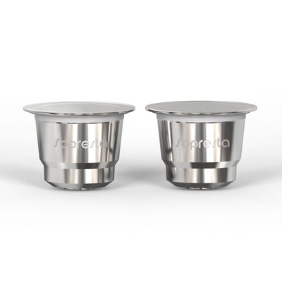 Sopresta Genanvendelig Kaffekapsel i Stål til Nespresso