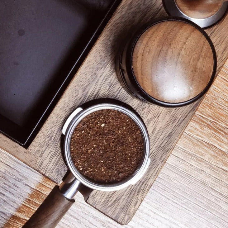 Sopresta Premium 58mm Alt-i-en Knock box og Tamping Station
