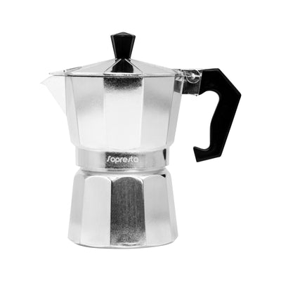 Sopresta Moka Pot Espresso kande i Aluminium