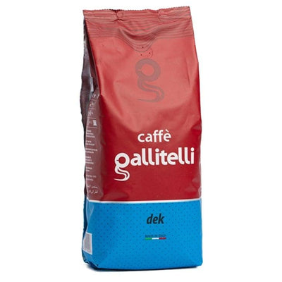 Gallitelli Caffè Decaf (koffeinfri) - Kaffebønner - 1 Kg - Kaffe