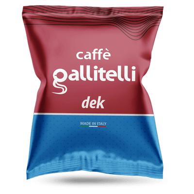 Gallitelli Caffè Decaf (koffeinfri) - Nespresso Kompatible Kapsler - 50 Stk. - Kaffe