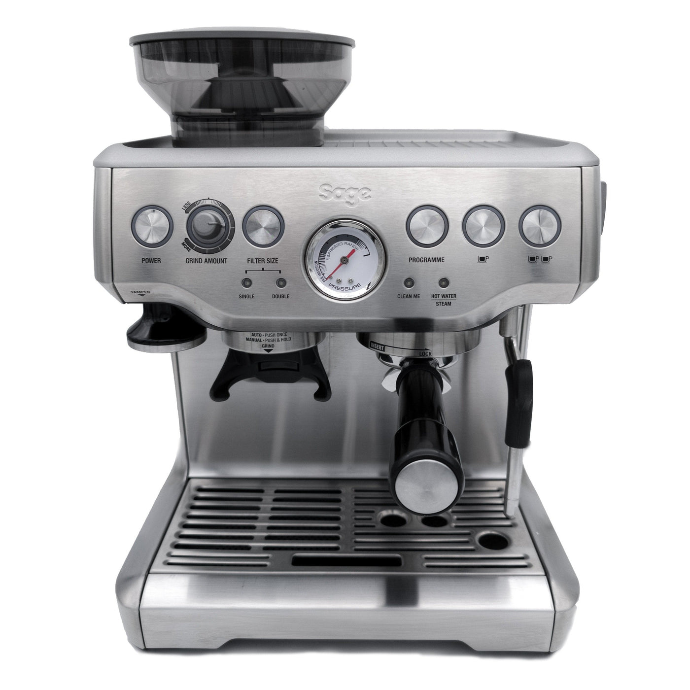 Sage Barista Express Refurbished - Stål - Producent - Espresso Maskiner