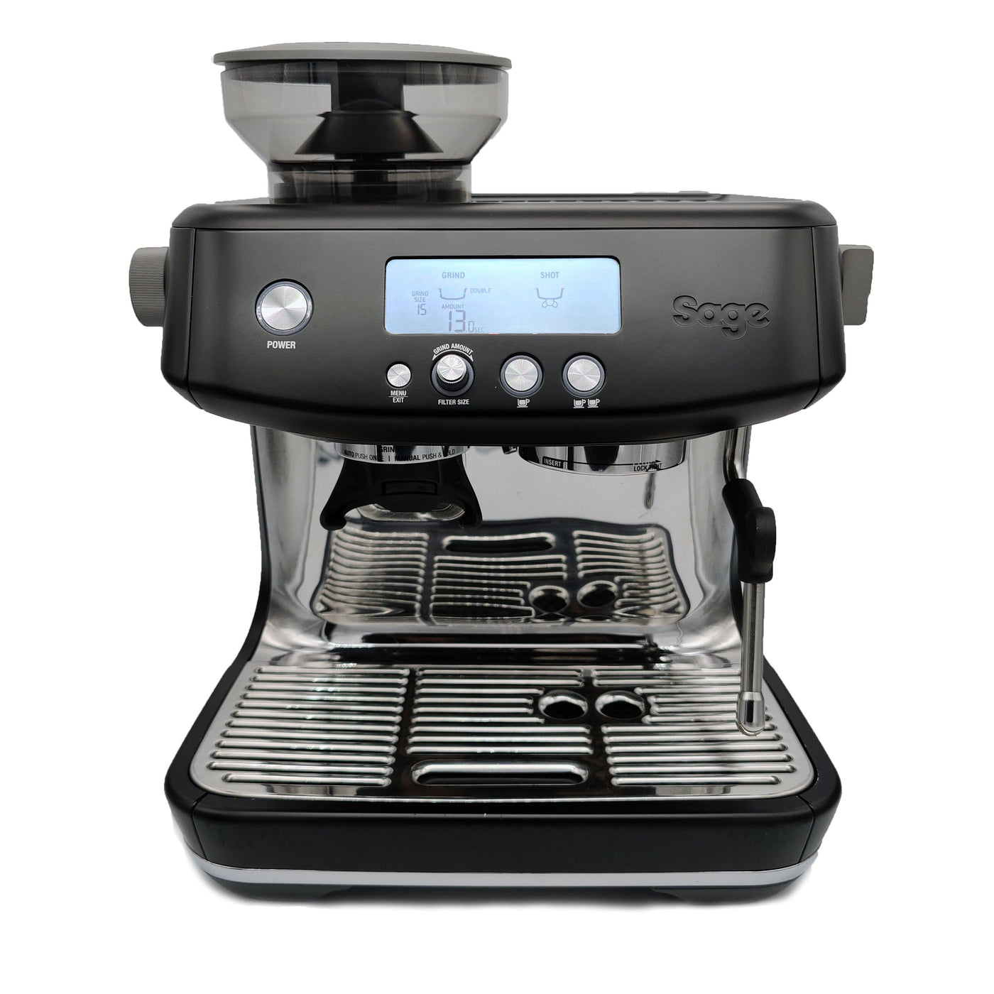 Sage Barista Pro Refurbished - Sort - Producent - Espresso Maskiner