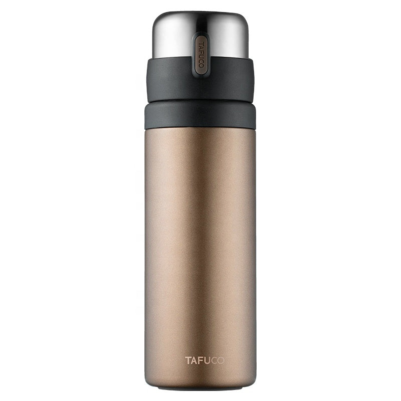 Tafuco Vakuum Kaffe & Te Termoflaske - Brun - 750ml