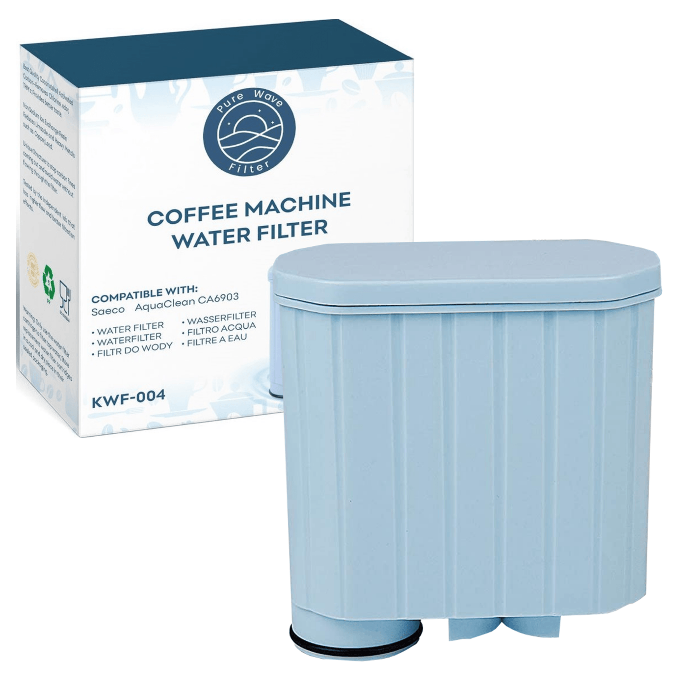 Vandfilter Kompatibel Med Philips / Saeco - Aquaclean - Pure Wave Kwf-004 - 1 Stk. - Filters