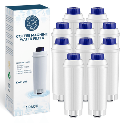 Vandfilter Kompatibelt Med Delonghi - Pure Wave Kwf-001 - 10 Stk. - Filters