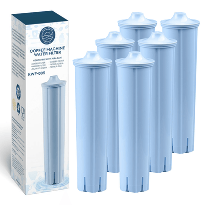 Vandfilter Kompatibelt Med Jura Impressa Claris Blue - Pure Wave Kwf-005 - 6 Stk. - Filters