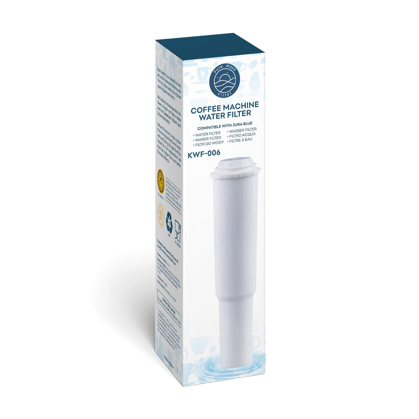 Vandfilter Kompatibelt Med Krups Bosch Siemens - Pure Wave Kwf-010 - Filters